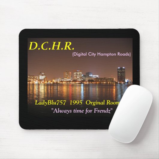 DCHR LadyBlu mousepad (Mit Mouse)