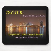 DCHR LadyBlu mousepad (Vorne)