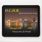 DCHR MstngLvr98 mousepad (Vorne)