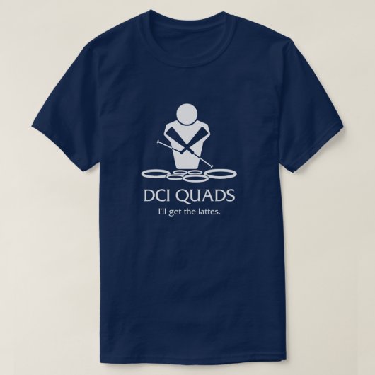 DCI-QUADS - ich bekomme die letzten T-Shirt (Design vorne)