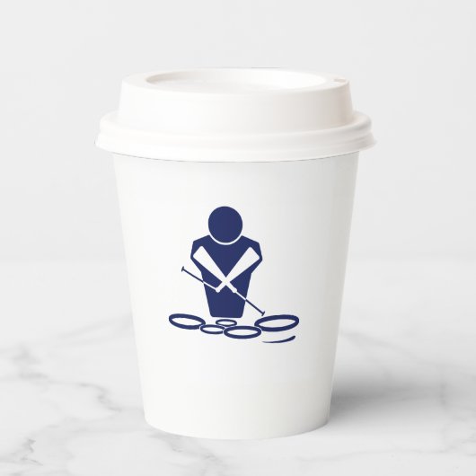 DCI Quads - Ich kriege die Lattes Pappbecher (Vorderseite)