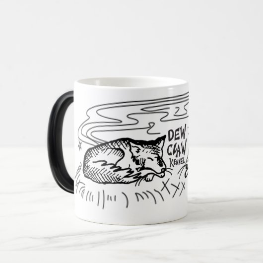 DCK klassischer Schlafenhundeentwurf Verwandlungstasse (Vorderseite Links)