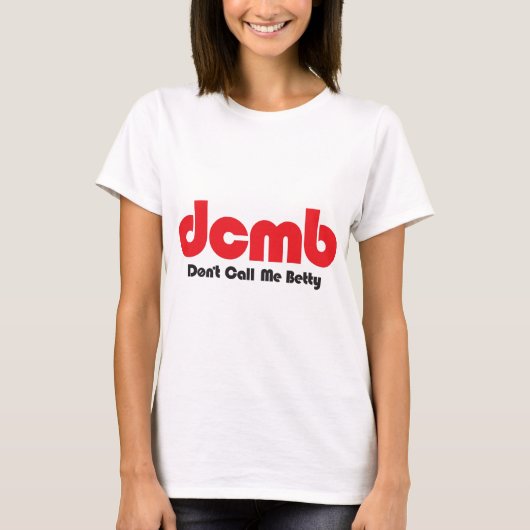dcmb T-Shirt (Vorderseite)