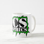 DCS-GRAFIKEN KAFFEETASSE (VorderseiteRechts)
