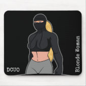 DCUO Blonde Woman Mousepad (Vorne)
