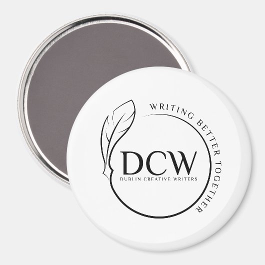 DCW-Logo-Magazin Magnet (Vorderseite/Rückseite)