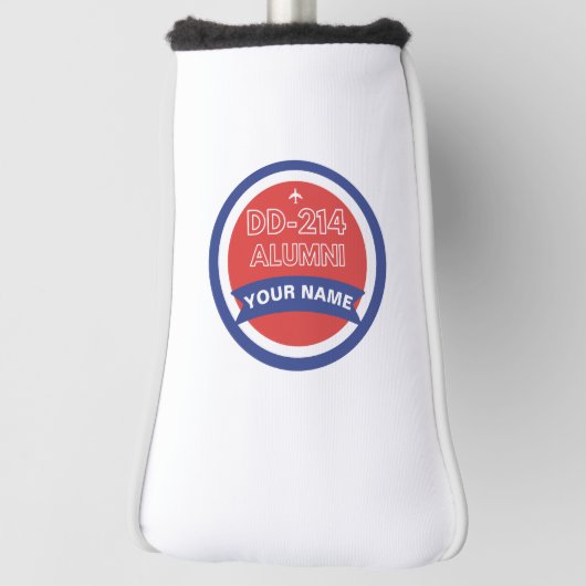 DD-214 Alumni Personalisierte Luftwaffenruhestand Golf Headcover (Rotieren 90)