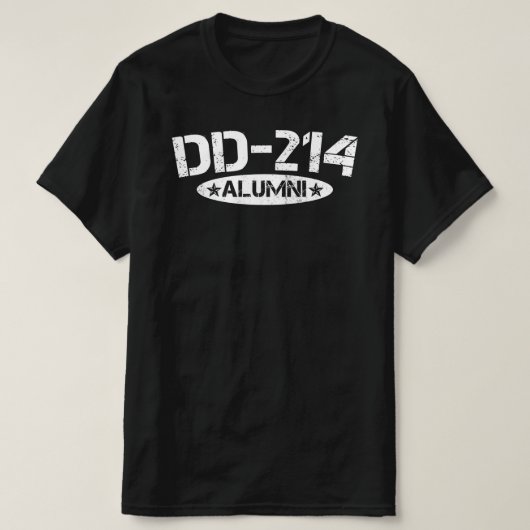 dd-214 alumni T-Shirt (Design vorne)