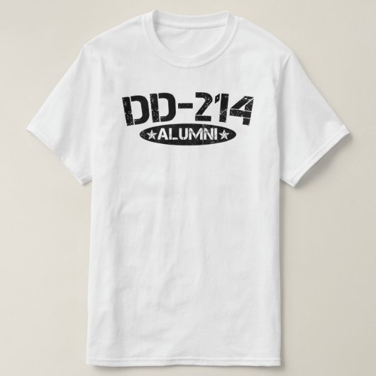dd-214 alumni T-Shirt (Design vorne)
