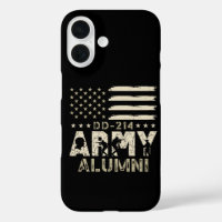 DD-214 Armee Alumni Militär US-Flagge Veteran