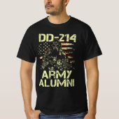 dd-214-Armeealumni T-Shirt (Vorderseite)