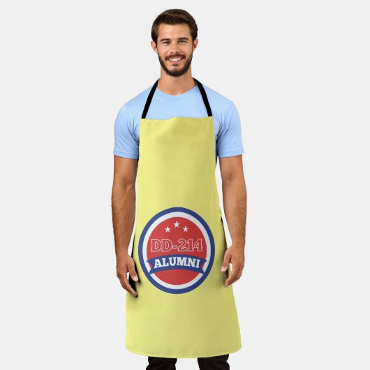 DD-214 Militärruhestand der Alumni-Armee Schürze (Getragen)