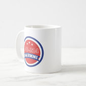 DD-214 Tasse für das Militärruhestand der Alumni-A (Vorderseite Links)