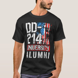 DD-214 University Alumni - Militärveteran Ret. T-Shirt