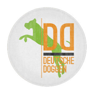 DD Deutsche Doggen Schneidebrett