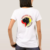 DD - in deutschen Farben T-Shirt (Rückseite)
