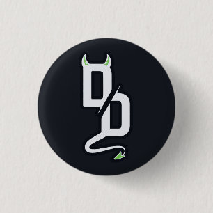DD-Monogramm-Aufkleber-Taste Button