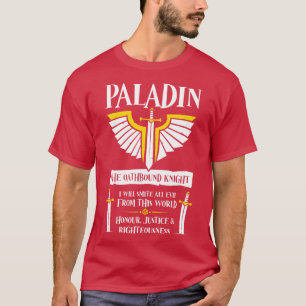 DD PALADIN-Klasse Dungeons Dragons T-Shirt