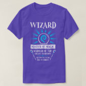 DD WIZARD Class Dungeons Dragons T-Shirt (Design vorne)