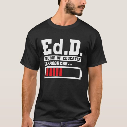 Ddd Doctor Of Education Ed D Doctorate of Educatio T-Shirt (Vorderseite)