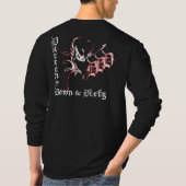 DDD-Maske lange Hülse T T-Shirt (Rückseite)