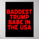 Ddest Trump Be In The Usa Apparel Poster (Vorne)