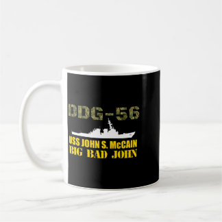Ddg-56 Uss John S Mccain 4. Juli-Shirt Kaffeetasse