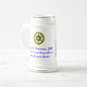 DDGM Geschenk Stein Bierglas (Vorderseite Links)