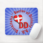 DDkreisakronym-LOGO-DOKTOR DER GÖTTLICHKEIT Mousepad (Mit Mouse)