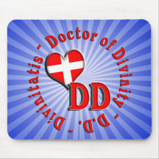 DDkreisakronym-LOGO-DOKTOR DER GÖTTLICHKEIT Mousepad