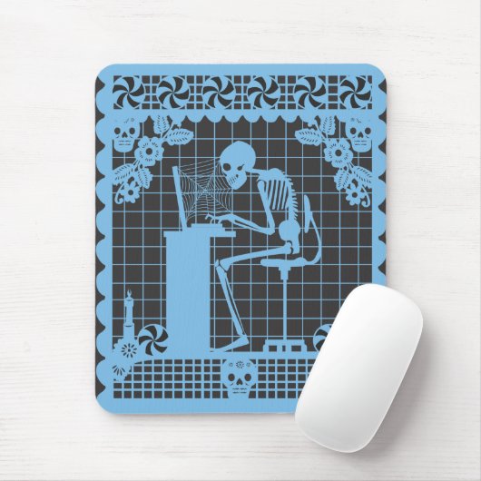 DDLM Computadora Papel Picado Verzierung Mousepad (Mit Mouse)