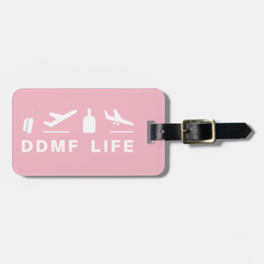 DDMF Leben-Gepäckanhänger Gepäckanhänger (Vorderseite horizontal)