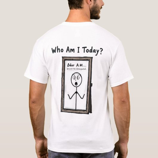 "Ddor AM..." T - Shirt - Eine Entdeckungsreise (Rückseite)