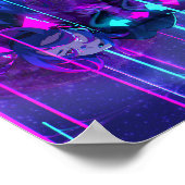 DDR Anime Girl Poster (Ecke)