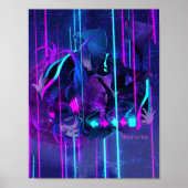 DDR Anime Girl Poster (Vorne)