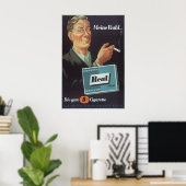 DDR Cigarette Advertisement Poster My choice Real (Heimbüro)