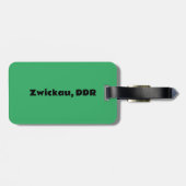 DDR, DDR, DDR GEPÄCKANHÄNGER (Rückseite horizontal)