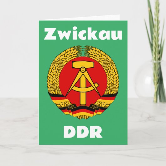 DDR, DDR, DDR KARTE (Vorderseite)