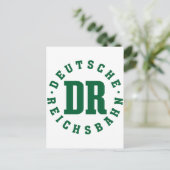 DDR / DDR Eisenbahn - Deutsche Reichsbahn Zeichen Postkarte (Stehend Vorderseite)