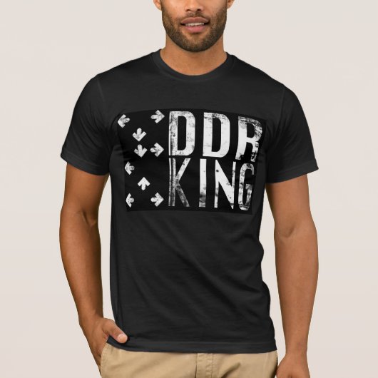 DDR-KÖNIG GRUNGE T-Shirt (Vorderseite)