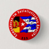DDR-KUBA BUTTON (Vorderseite)