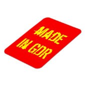 DDR. Magnet (Linke Seite)