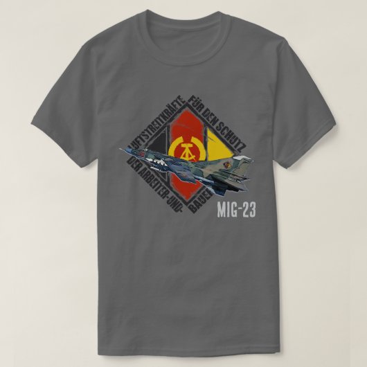 DDR MIG 23 T-Shirt (Design vorne)