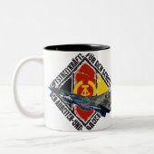 DDR MIG 23 ZWEIFARBIGE TASSE (Links)