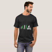 DDR Moped Oldtimer Roller Mofa Scooter 2 Takter T-Shirt (Vorne ganz)