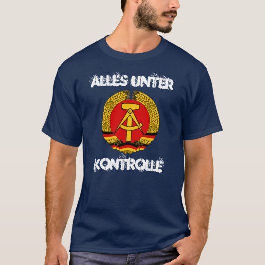 DDR Ostdeutschland T-Shirt (Vorderseite)