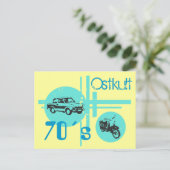 DDR Ostkultdesign Postkarte (Stehend Vorderseite)