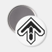 DDR-Pfeil-Magnet Magnet (Vorderseite/Rückseite)