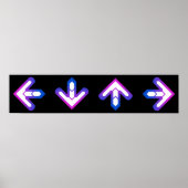 DDR-Pfeile Poster (Vorne)