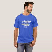 DDR Reichsbahn Werbedesign T-Shirt (Vorne ganz)